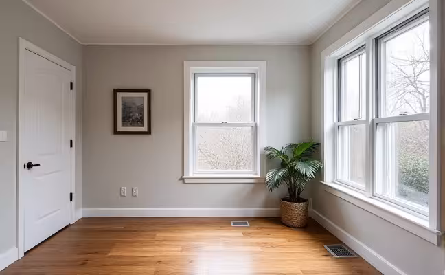 An interactive before-and-after slider image of a renovated room in a Toronto home, with detailed annotations on the challenges faced and the solutions applied during the renovation process, demonstrating the practical value of documenting renovation journeys online